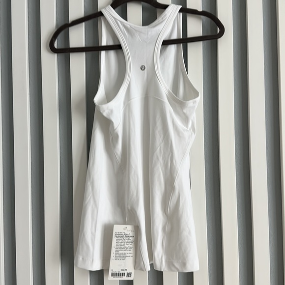 Lululemon Align Hip-Length Racerback Tank Top White size 8 NWT - Picture 6 of 6